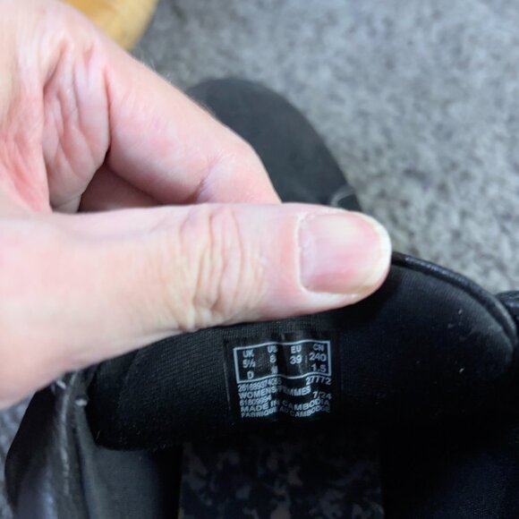 Clarks Cloudsteppers Breeze Glide Boots Womens Size 8 Black Nubuck Leather - Picture 7 of 8